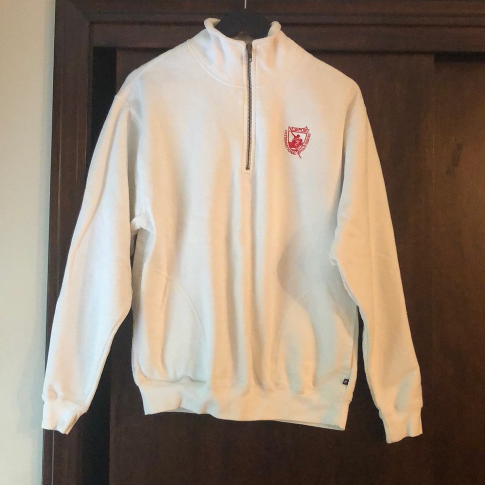 1/4 zip Newport Polo sweatshirt